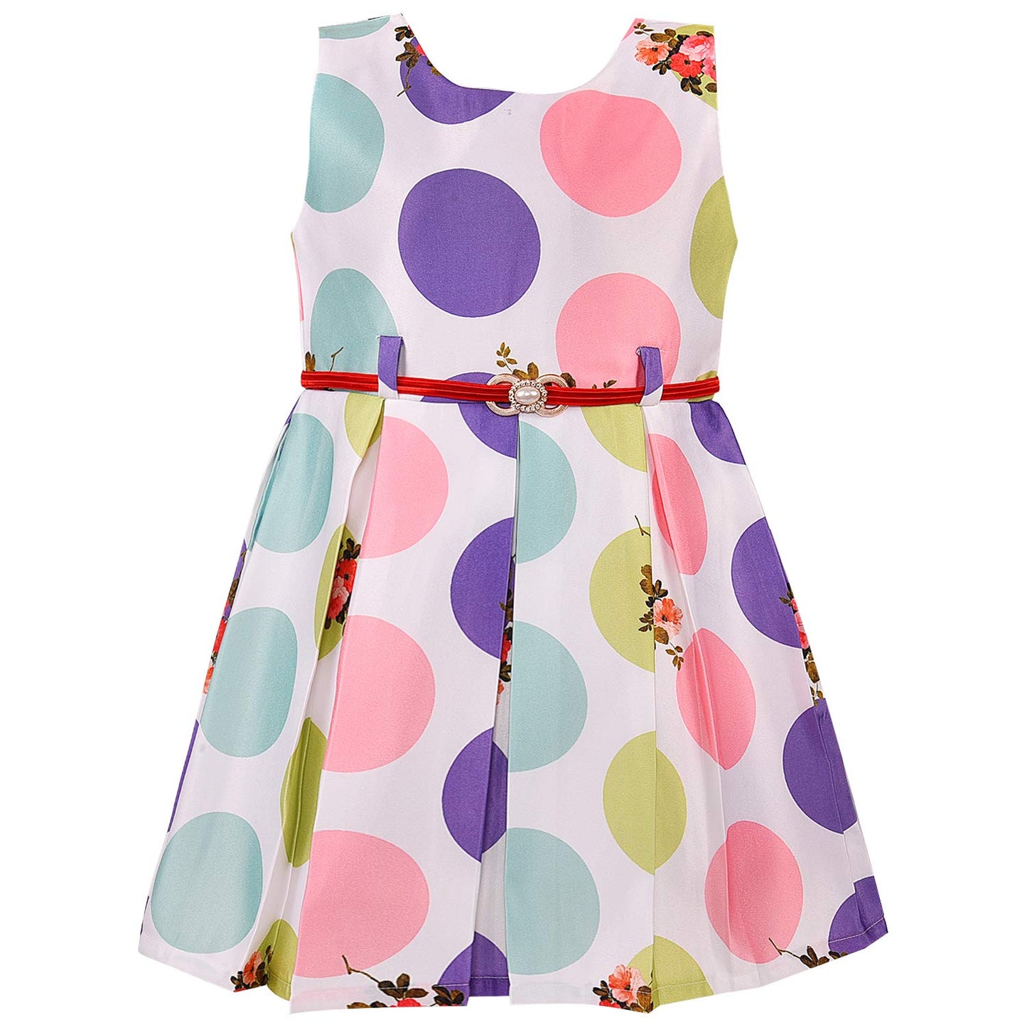 Wish Karo kids Partywear Dress Frock (stn707ppl)
