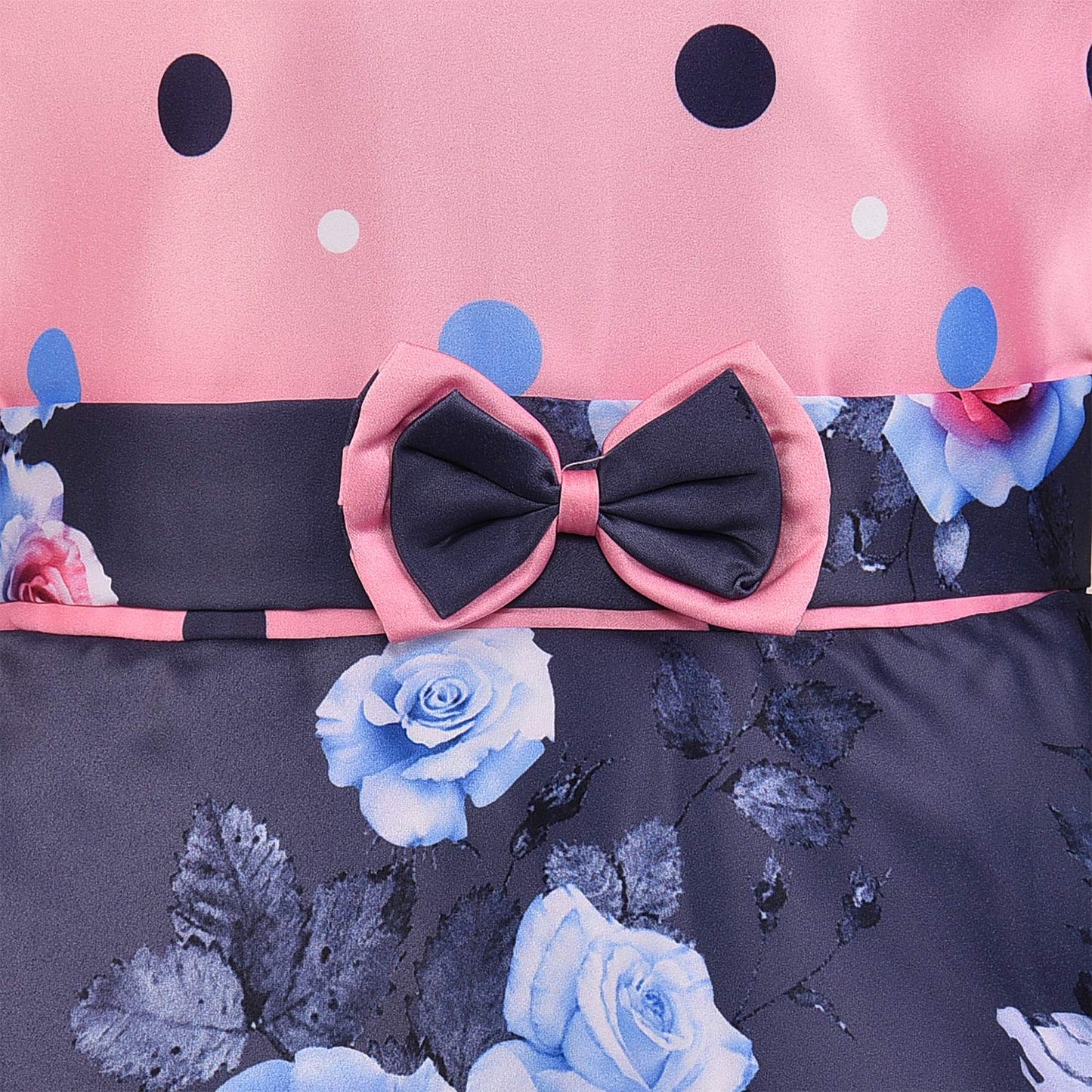 Wish Karo kids Birthday Frock Dress (stn753bpnk)
