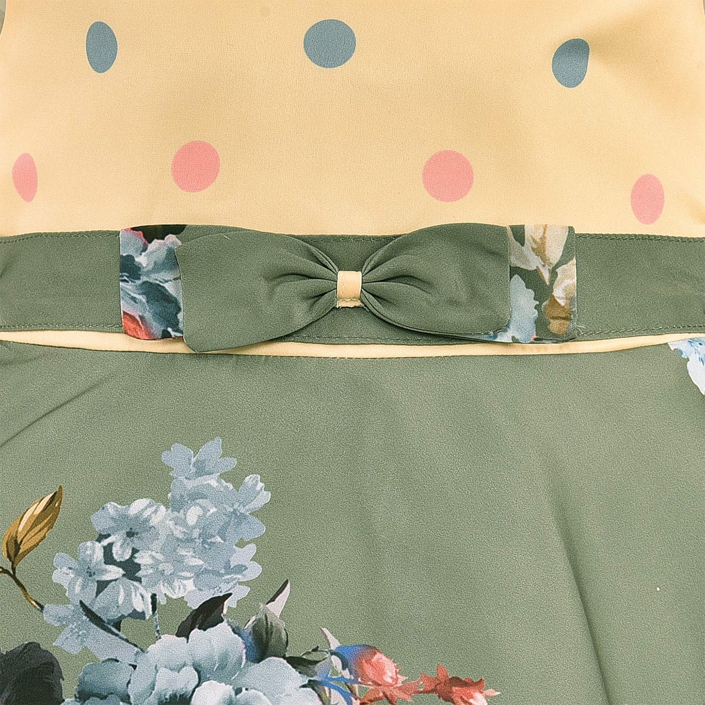 Wish Karo Baby Girls Partywear Dress Frock (stn754grn)