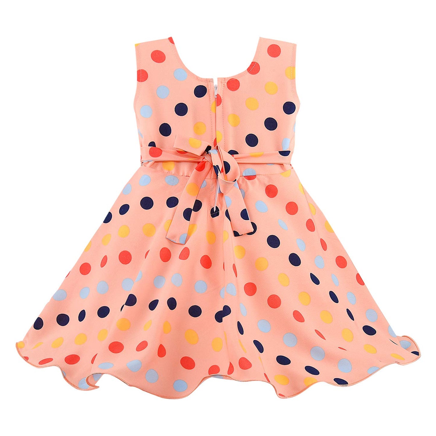 Wish Karo kids Partywear Dress Frock (stn759pch)