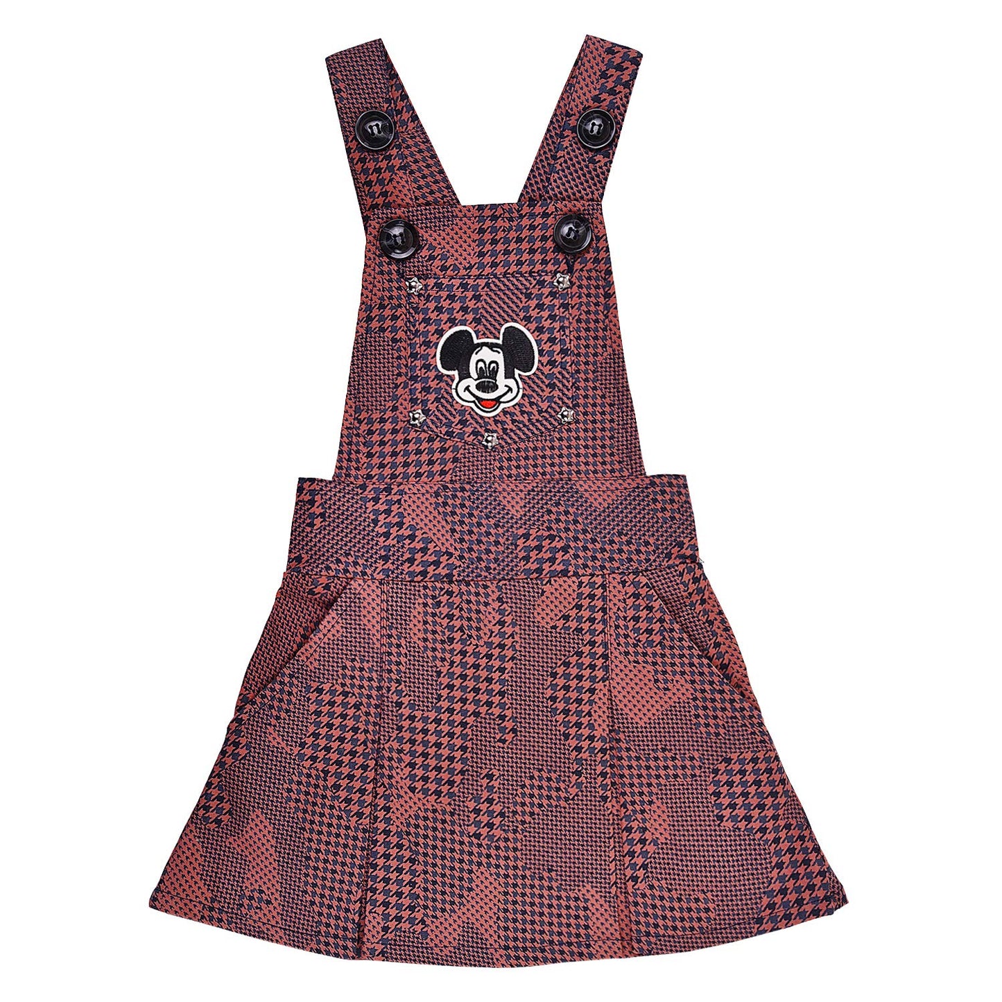 Wish Karo Baby Girls Cotton Frock Dress (stn766bwn)