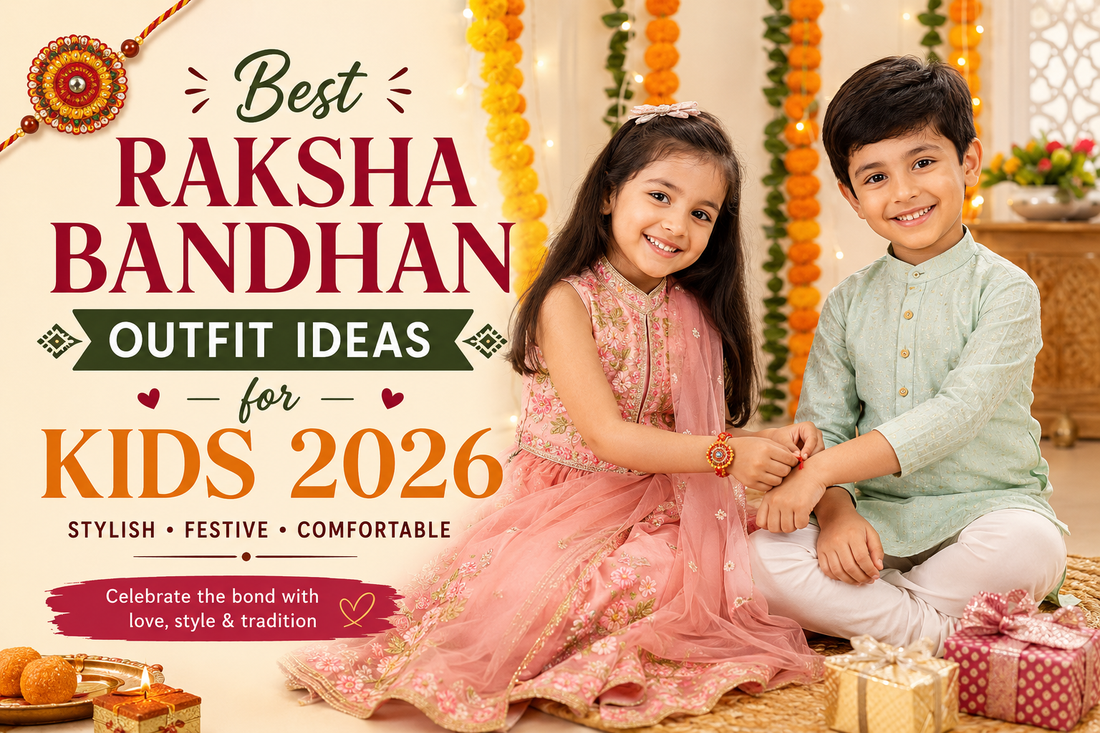 Best Raksha Bandhan Outfit Ideas for Kids 2026
