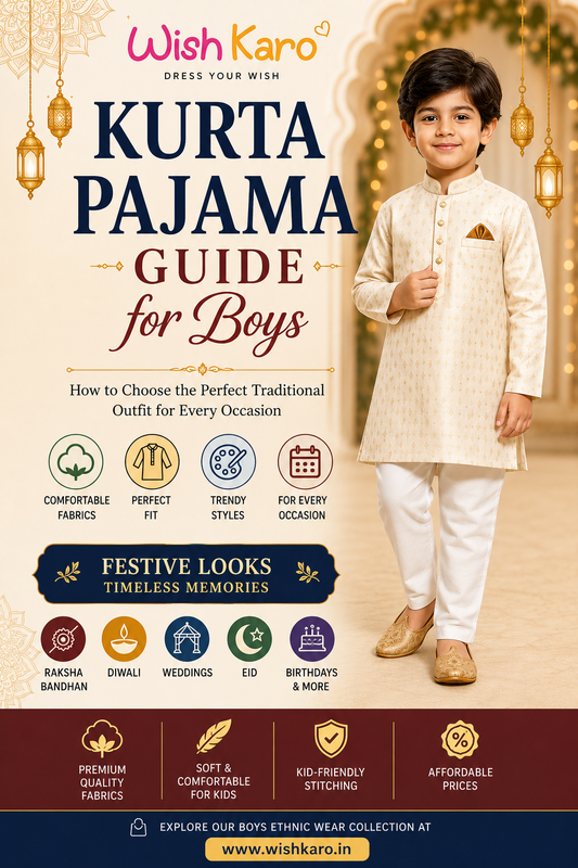 Kurta Pajama Guide for Boys: Everything Parents Need to Know Before Buying