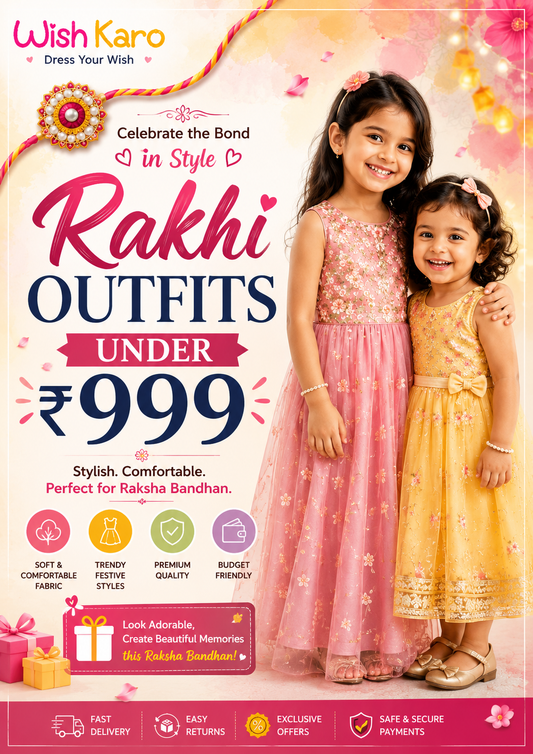 Rakhi Outfits Under ₹999: Celebrate Raksha Bandhan in Style Without Overspending