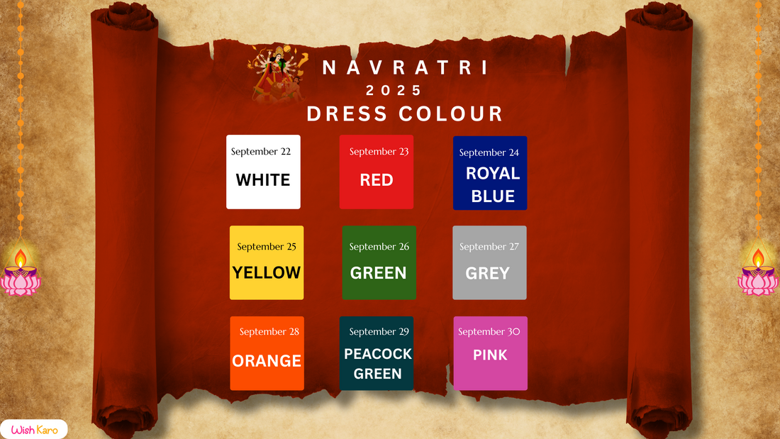 Nine Colours, Nine Nights: Navratri 2025 in Style 🎨✨