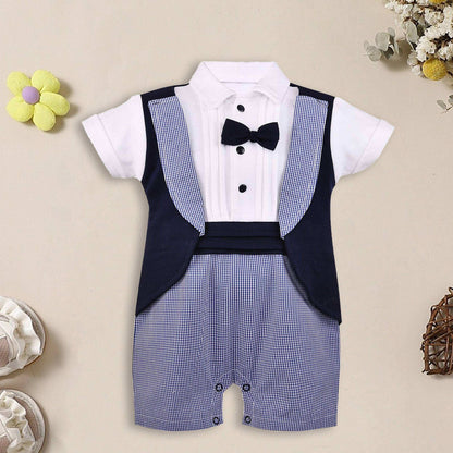 Unisex Clothing Sets With Bow Tie