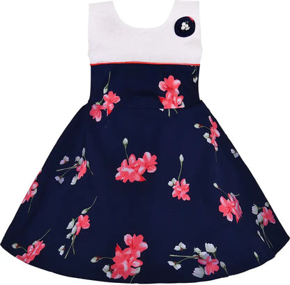 Baby Girls Midi/Knee Length Casual Dress 