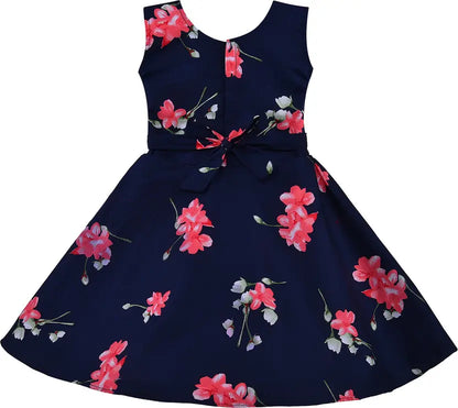 Baby Girls Midi/Knee Length Casual Dress 