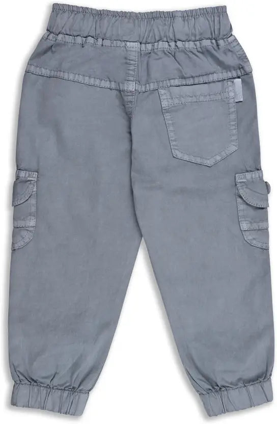 Boys Cargo Cotton Elastic Trouser