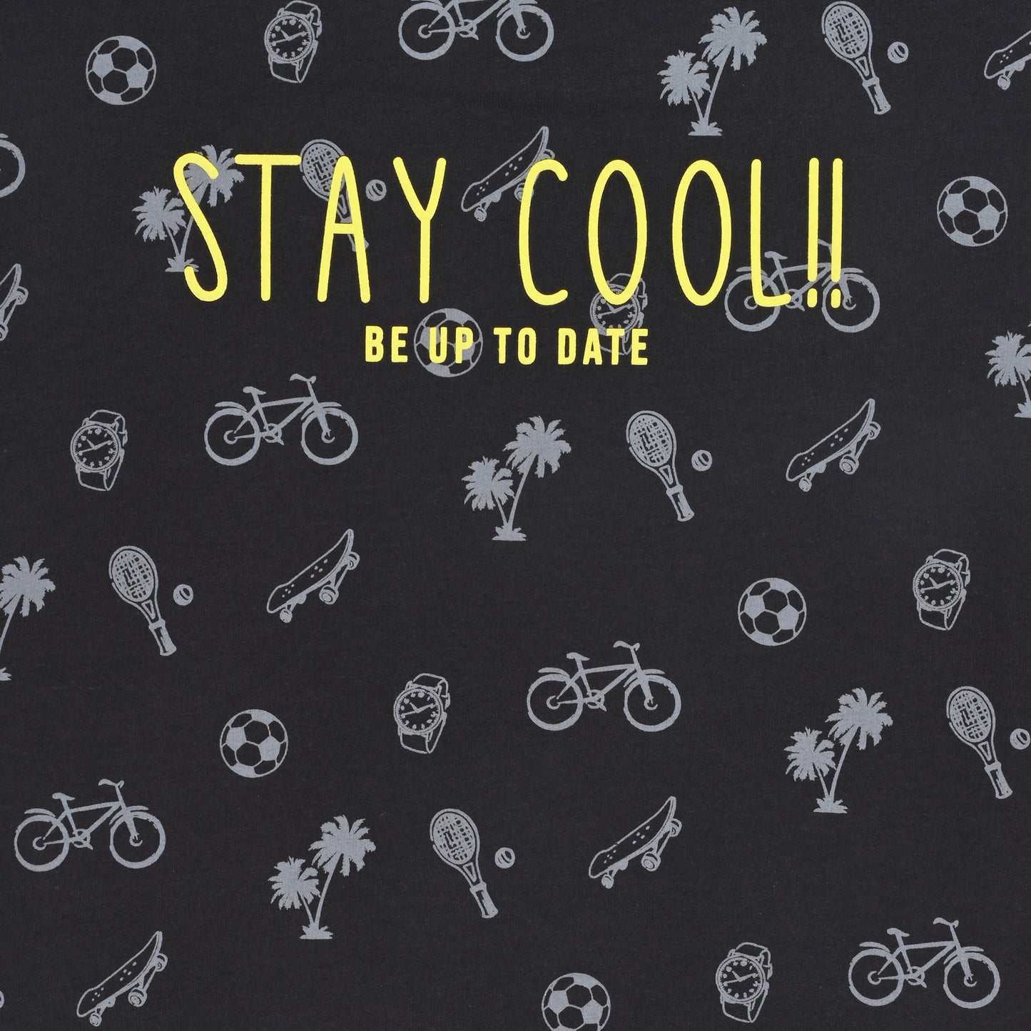 Boys Cotton Blend Full Sleeve Printed T-Shirt | Casual Wear for Kids