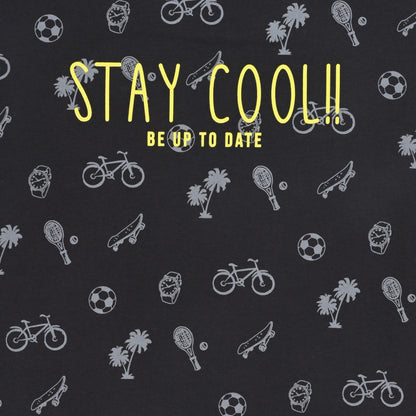 Boys Cotton Blend Full Sleeve Printed T-Shirt | Casual Wear for Kids