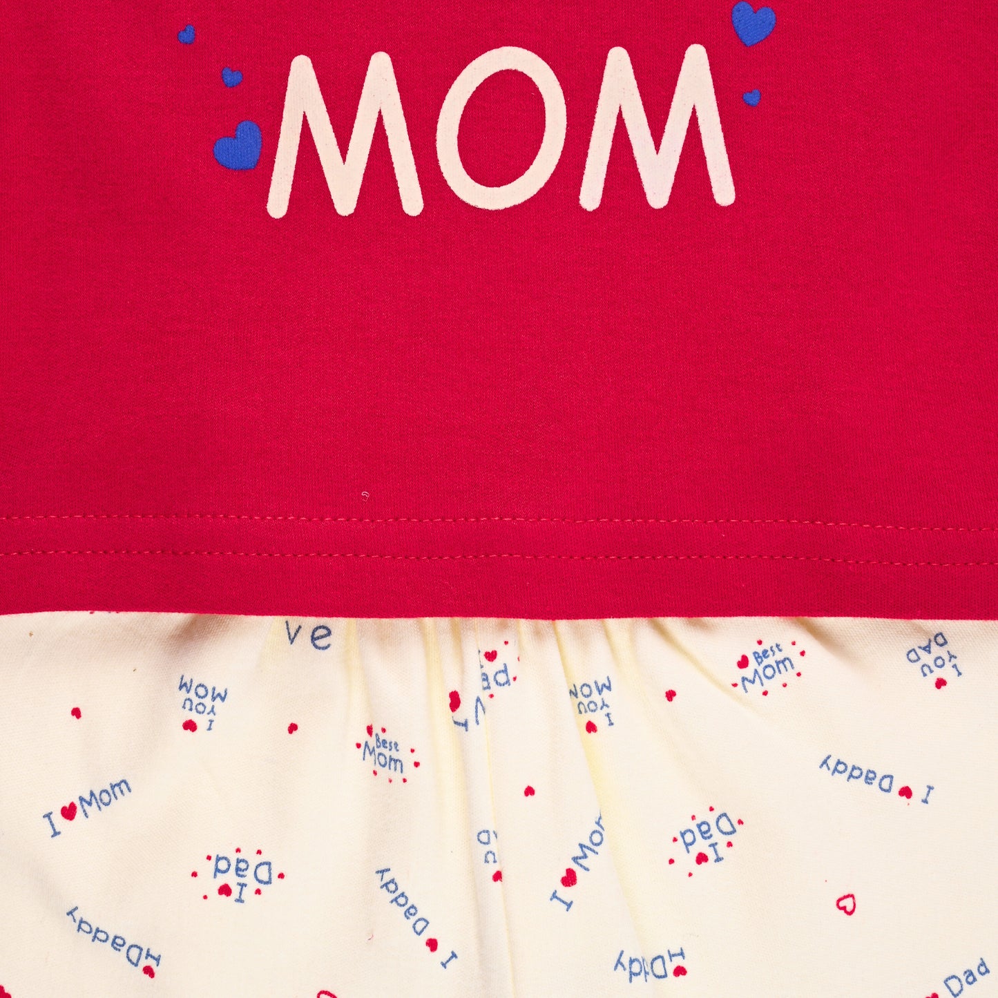 Girls and Boys Printed Top and Bottom Set
