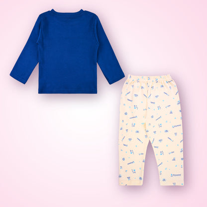 Girls and Boys Printed Top and Bottom Set