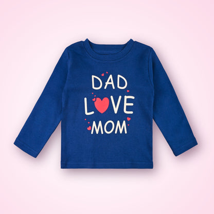 Girls and Boys Printed Top and Bottom Set