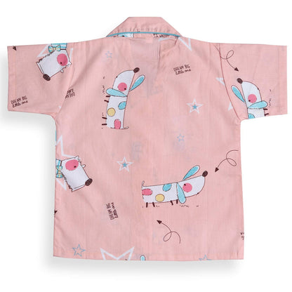 Unisex Printed Top and Bottom Pyjamas Night Dress