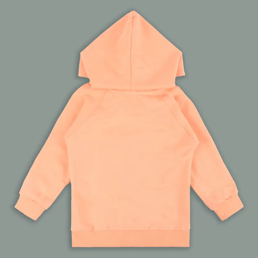 Wishkaro Unisex Cotton Applique Full Sleeve Hooded Sweatshirt