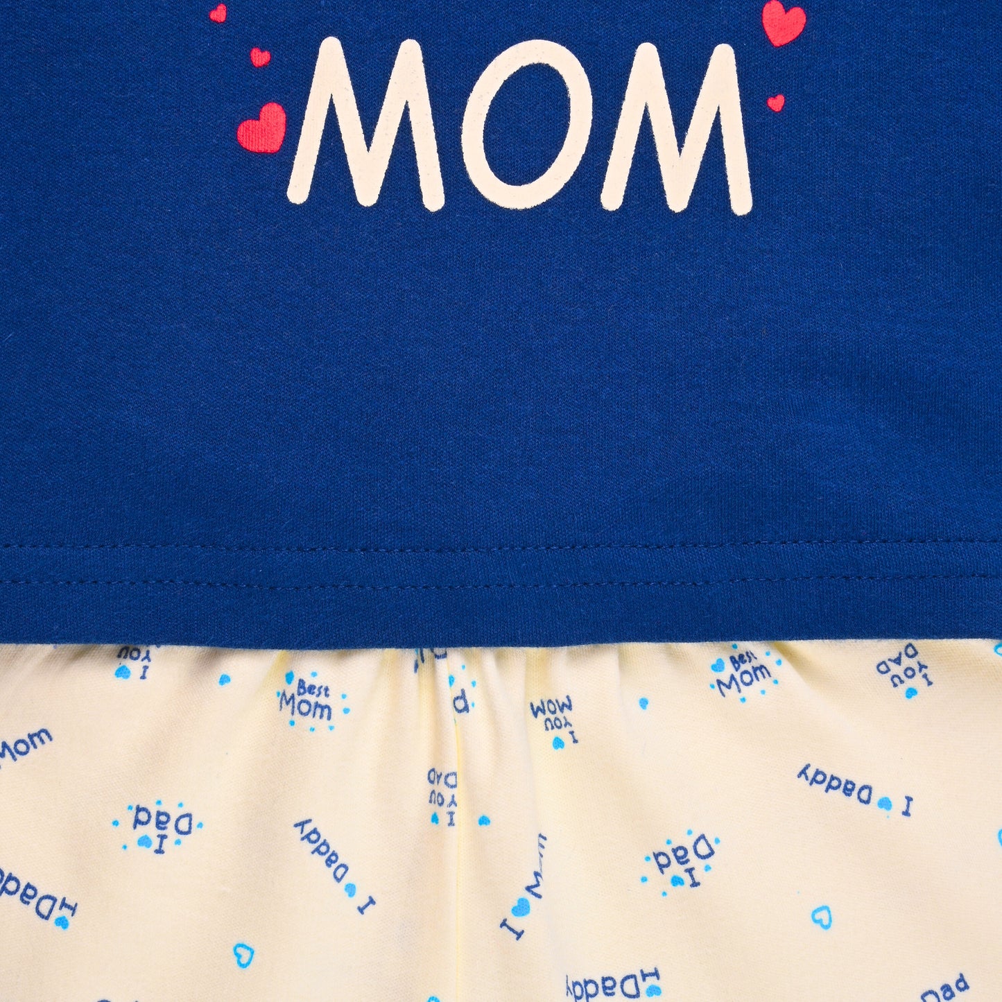 Girls and Boys Printed Top and Bottom Set