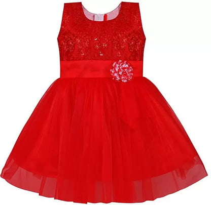 Girls Midi/Knee Length Party Dress