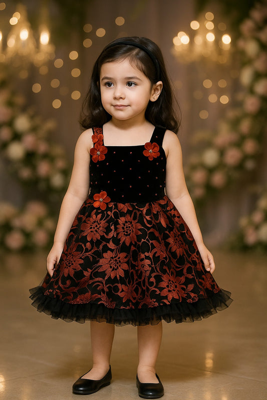 Baby Girls Frock Dress Fe1102bred