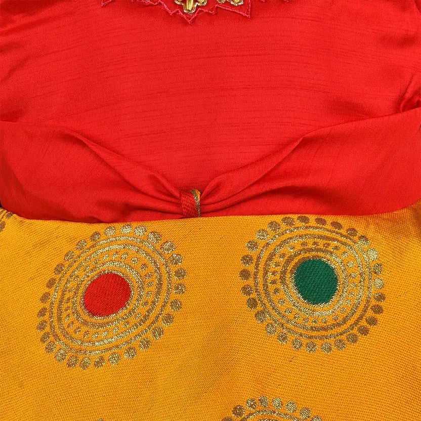 Baby Girls Embellished Ethnic Frocks Dress
