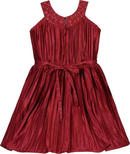 Girls Midi/Knee Length Party Dress