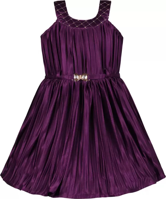 Girls Midi/Knee Length Party Dress