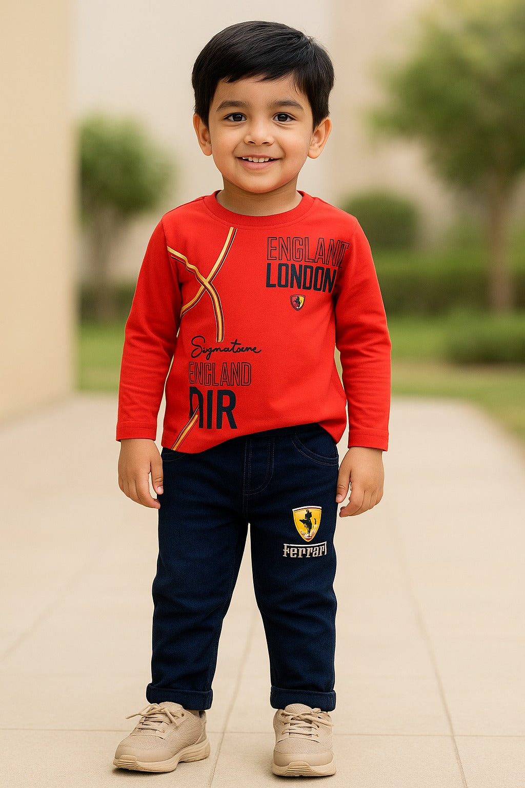 Boys T-shirt and Pant Clothing Set