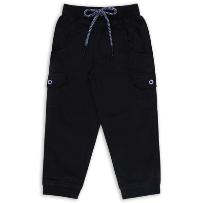 Boys Cotton Cargo Tapered Fit Trouser