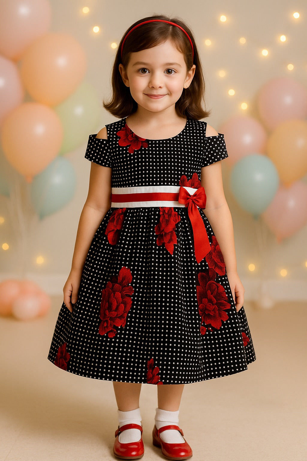Baby Girls' Knee Length summer Dress