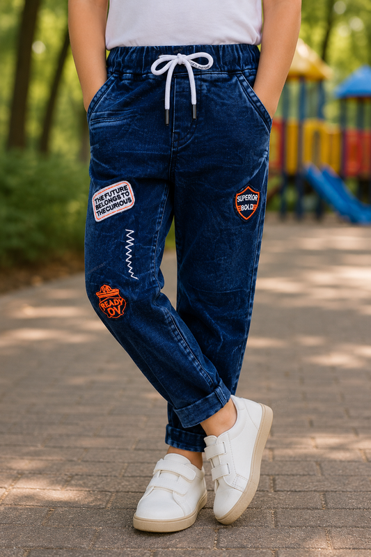 Unisex Regular Fit Jeans Stretchable