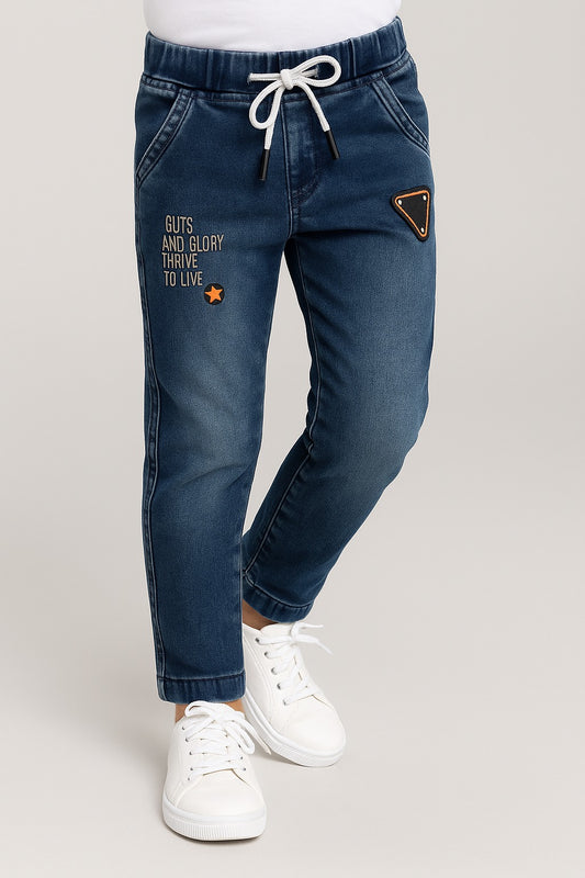 Unisex Regular Fit Jeans Stretchable
