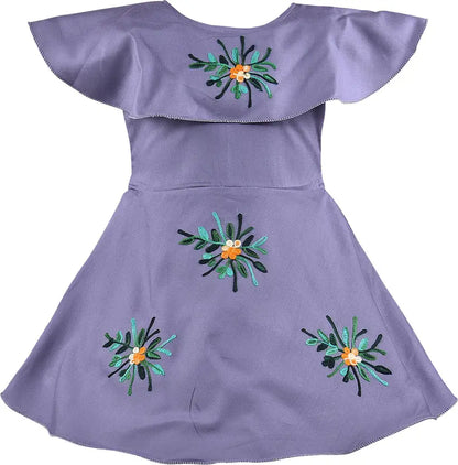 Girls Midi/Knee Length Casual Dress