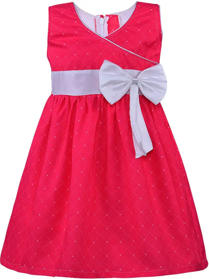 Girls Midi/Knee Length Casual Dress