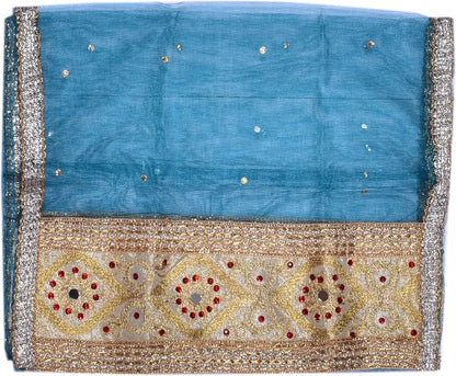 Girls Ethnic Wear Embroidered Ghagra Choli Dupatta Set