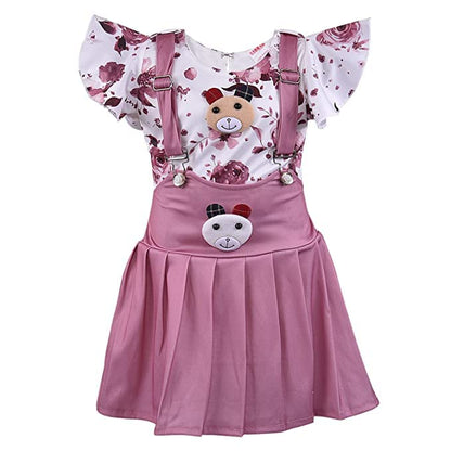 Buy Premium Baby Girls Cotton Dungaree Dress Online