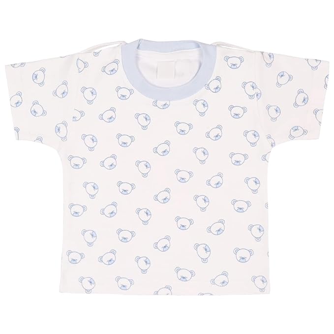 Boys Star Printed Cotton Dungaree Set