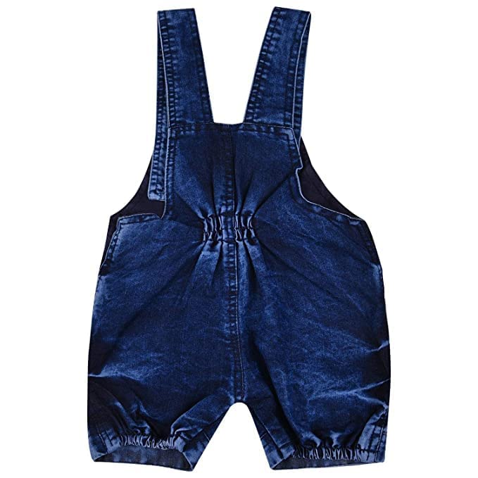Striped Denim Boys Dungaree Set Online