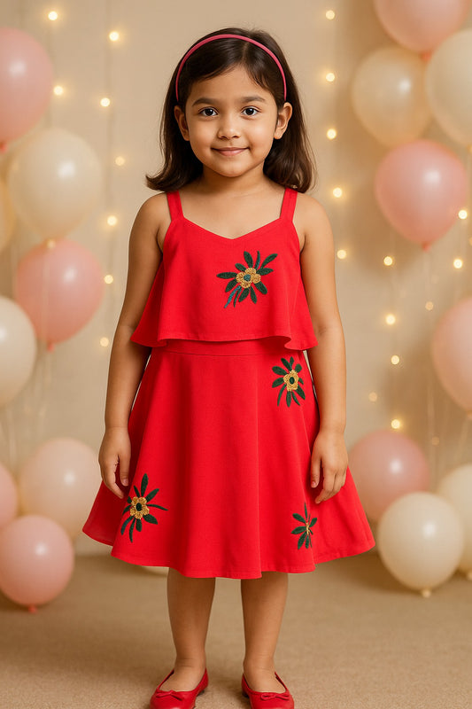 Wish Karo Baby Girls Frocks Dress for Girls-(csl244)