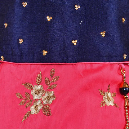 Girls Embroidered Lehenga Choli Ethnic Wear