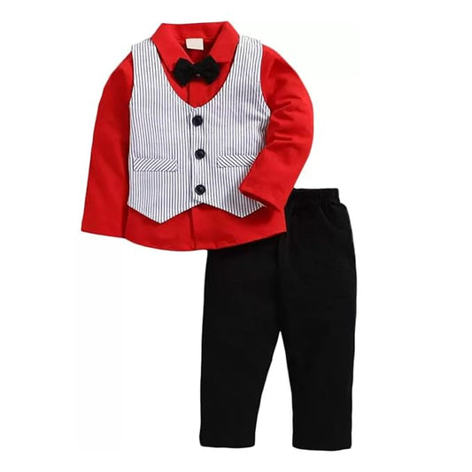 Wish Karo Kids Rompers For Boys-(bt75rd)