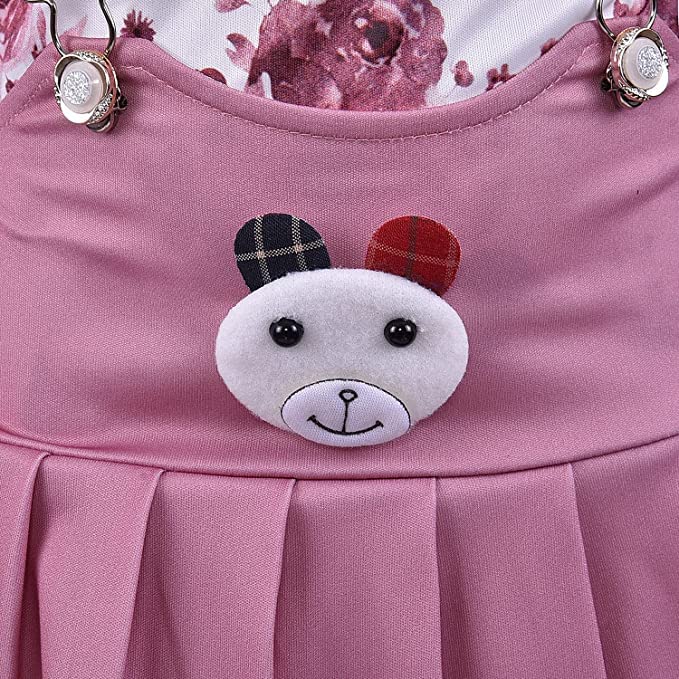 Baby Girls Cotton Dungaree Dress