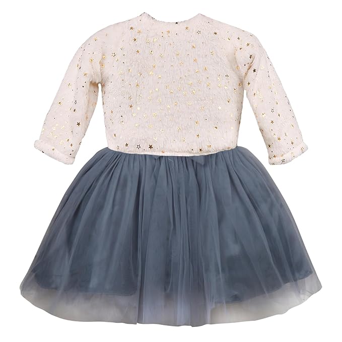 Wish Karo baby girls partywear frocks dress for girls fe3038gryJKTWHTF