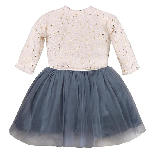 Wish Karo baby girls partywear frocks dress for girls fe3038gryJKTWHTF