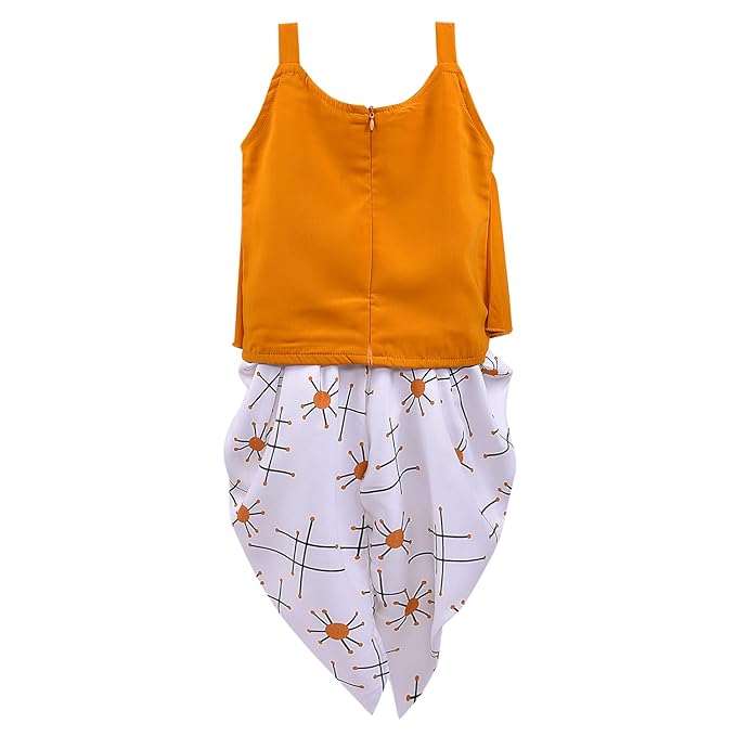 Baby Girls Top and Dhoti Pant Dress For Girls