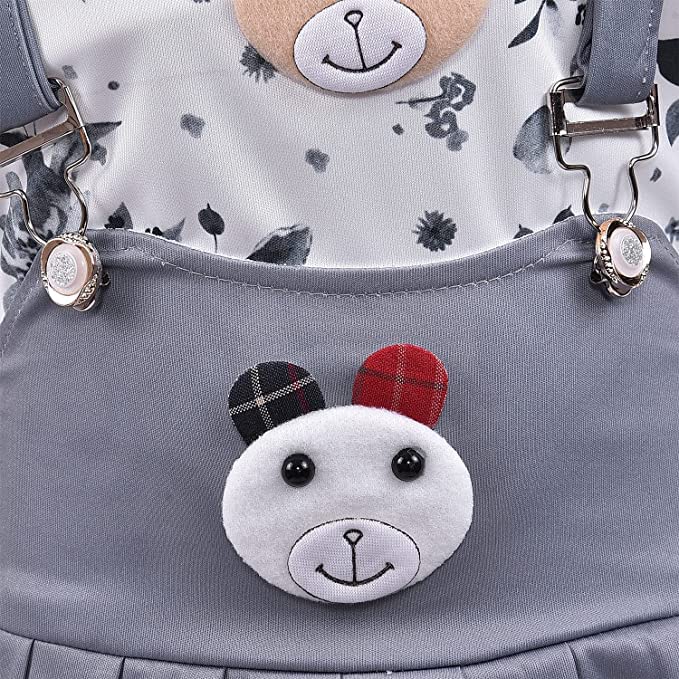 Baby Girls Cotton Dungaree Dress