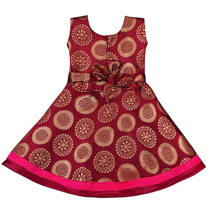 Girls Embroidered Ethnic Dress