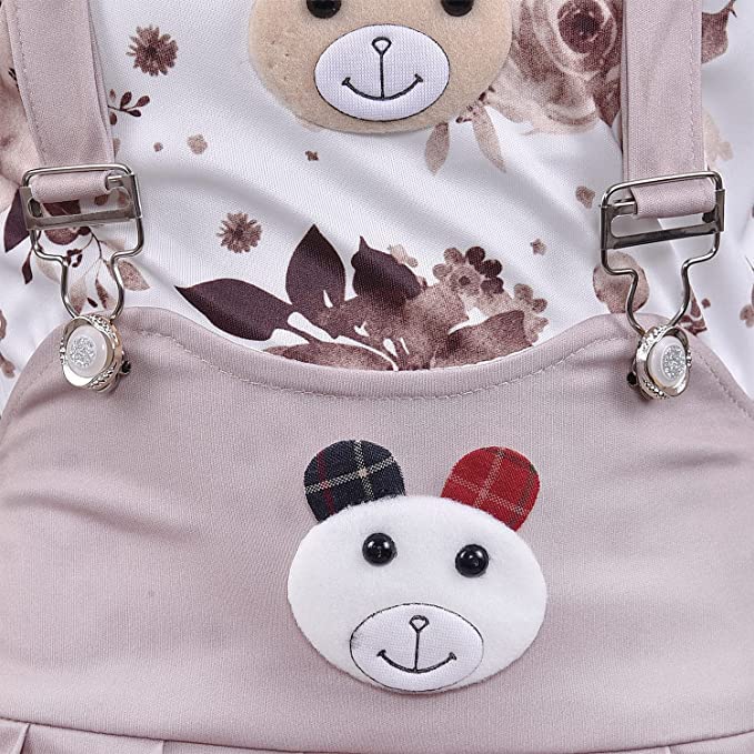 Baby Girls Cotton Dungaree Dress