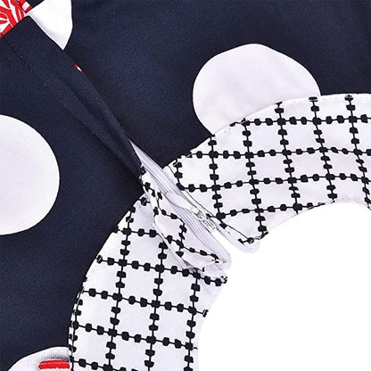 Girls Pure Cotton Printed Summer Casual Dress