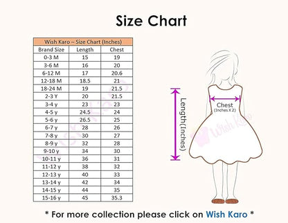 Girls Knee Length Satin Solid Party Dress
