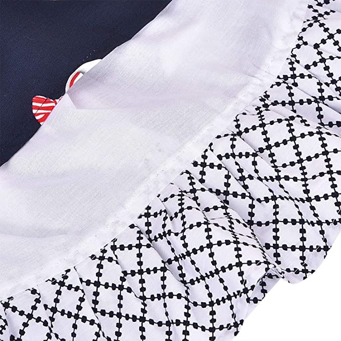 Girls Pure Cotton Printed Summer Casual Dress